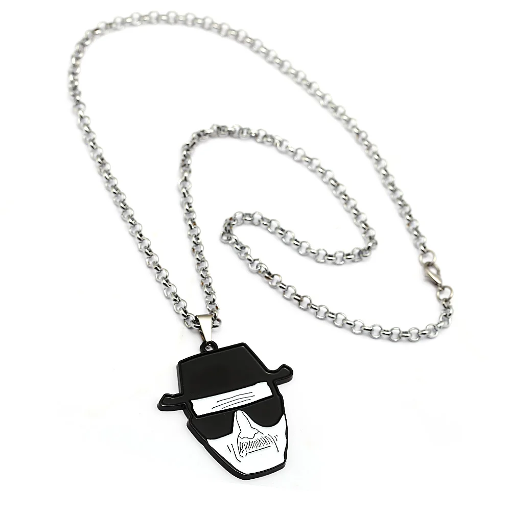 High Quality Breaking Bad Walter White Pendants Men Choker Statement Women Necklace TV Program Jewelry
High Quality Breaking Bad Walter White Pendants Men Choker Statement Women Necklace TV Program Jewelry