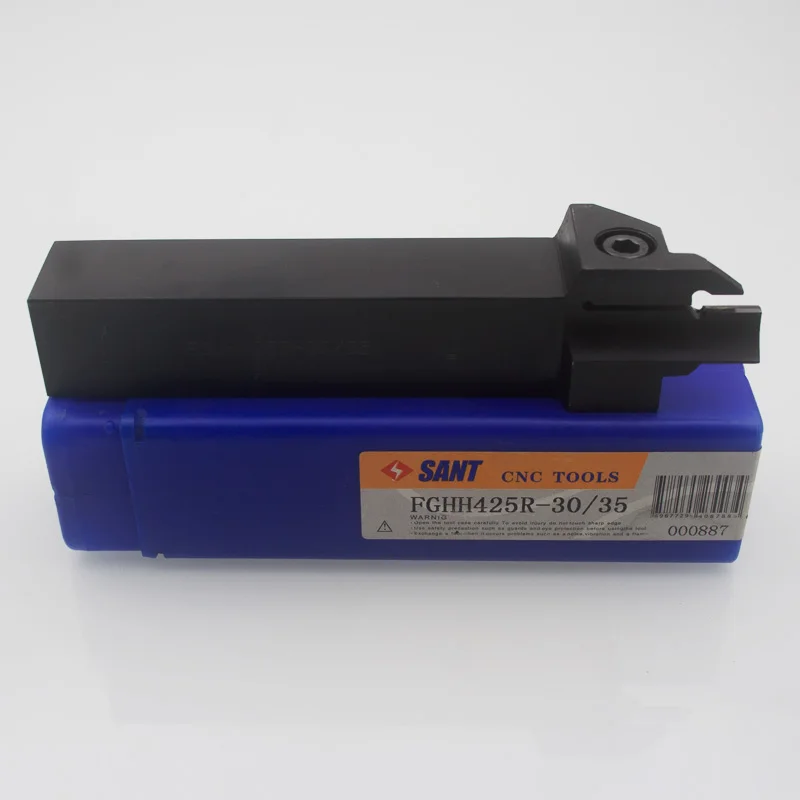 CNC machine cutting tools Grooving tool holder FGHH425R-30/35 with Korloy inserts FMM400R-04 selling hot in abroad
CNC machine cutting tools Grooving tool holder FGHH425R-30/35 with Korloy inserts FMM400R-04 selling hot in abroad