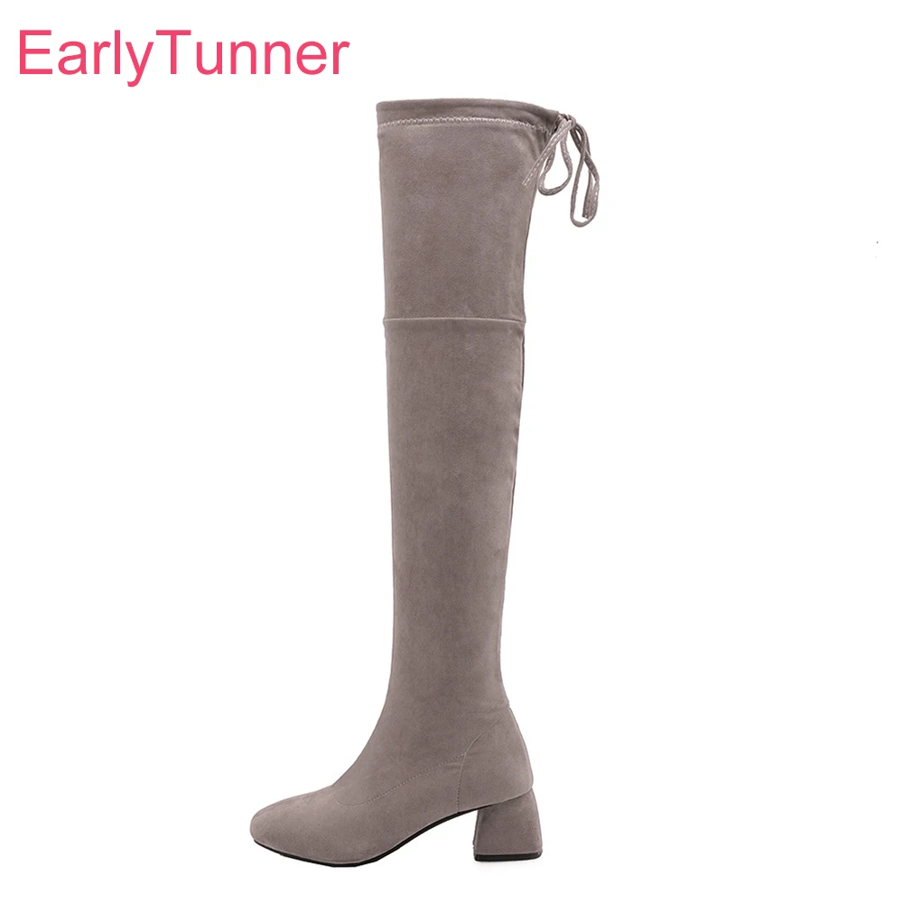 Brand New Quality Suede Gray Black Women Thigh High Dress Boots Sexy High Heels Lady Shoes EH28 Plus Big Size 10 28 45 52
Brand New Quality Suede Gray Black Women Thigh High Dress Boots Sexy High Heels Lady Shoes EH28 Plus Big Size 10 28 45 52