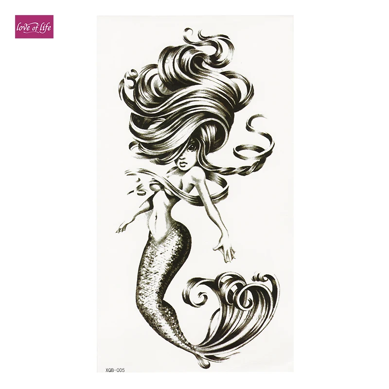 1Pcs The little mermaid Sexy Lace Hot Flower Henna Temporary Tattoo Black Mehndi Style Waterproof Tattoo Sticker
1Pcs The little mermaid Sexy Lace Hot Flower Henna Temporary Tattoo Black Mehndi Style Waterproof Tattoo Sticker
