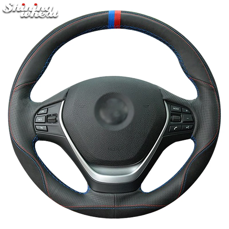Hand Sew Black Leather Suede Car Steering Wheel Cover for BMW F20 2012-2018 F45 2014-2018 F30 F31 F34 2013-2017 F32 F33 F36
Hand Sew Black Leather Suede Car Steering Wheel Cover for BMW F20 2012-2018 F45 2014-2018 F30 F31 F34 2013-2017 F32 F33 F36