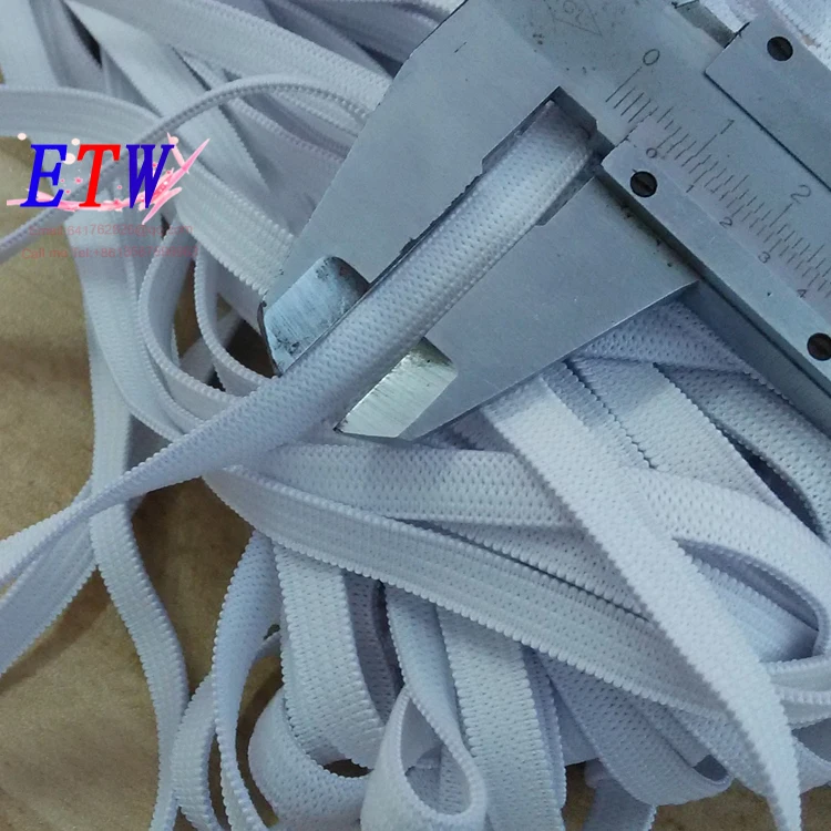 7mm The thicken White Knitting Elastic Tape, Elastic Webbing cord 40 yards/Roll for wholesale and retail Free shipping
7mm The thicken White Knitting Elastic Tape, Elastic Webbing cord 40 yards/Roll for wholesale and retail Free shipping