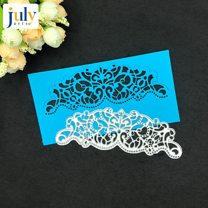 Julyarts Lace Border Style Embossing Cutting Scrapbooking Dies for Wedding Invitation Card Making
Julyarts Lace Border Style Embossing Cutting Scrapbooking Dies for Wedding Invitation Card Making