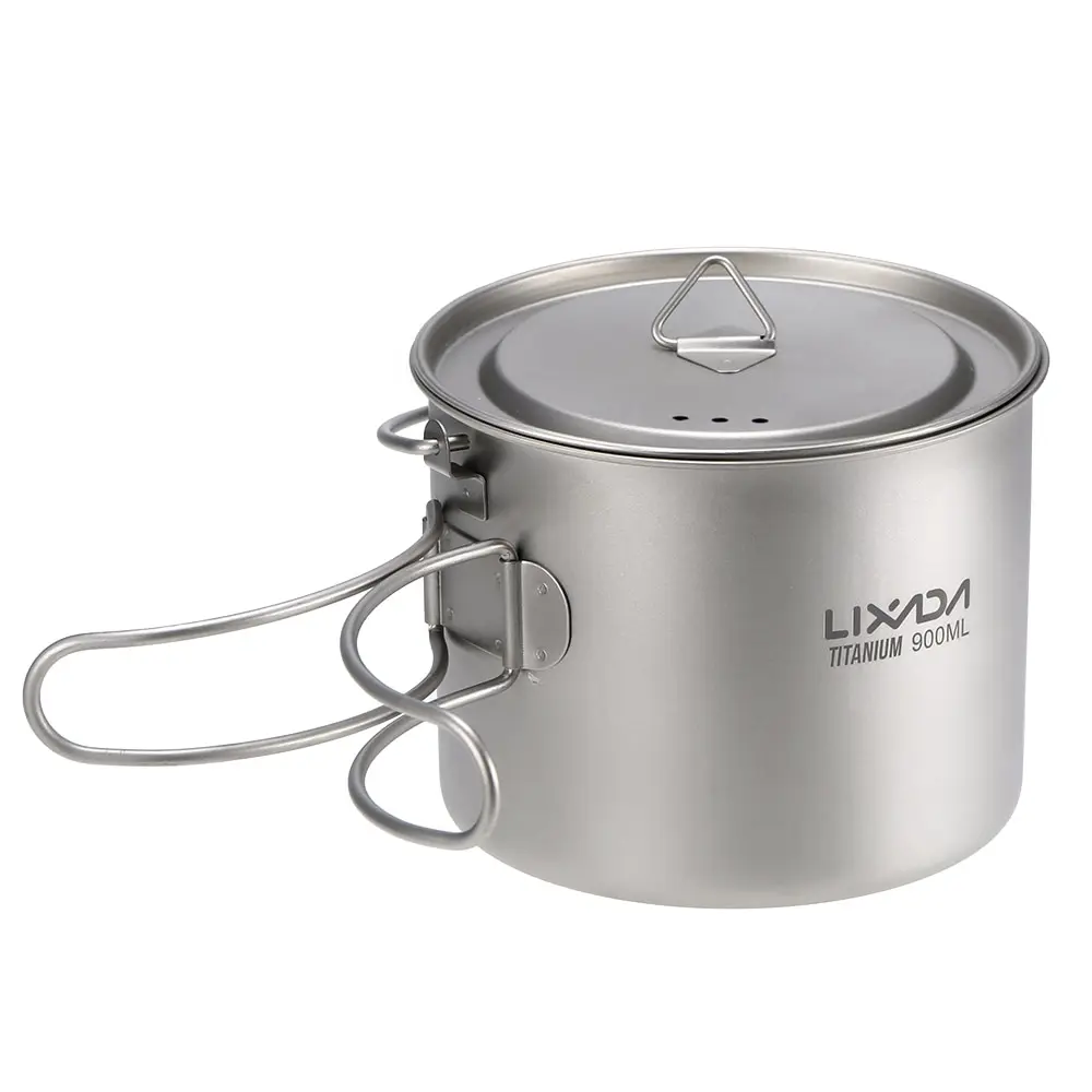 Lixada 900ml Ultralight Titanium Cup Mug Portable Cup Hanging Pot with Lid Outdoor Water Cup Camping Picnic Water Mug Tableware
Lixada 900ml Ultralight Titanium Cup Mug Portable Cup Hanging Pot with Lid Outdoor Water Cup Camping Picnic Water Mug Tableware