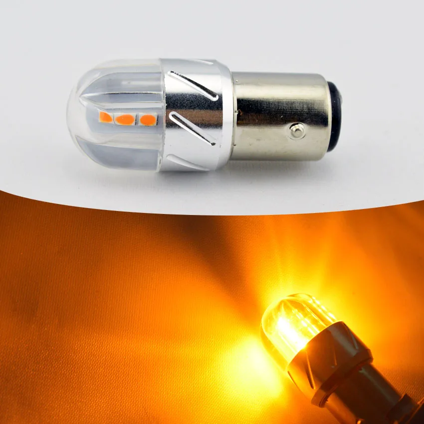 2Pcs 8W AC12V 24V 1156 BA15S BAU15S Bulbs Auto Fog Tail Turn signal 3030 6 LedS25 P21W R5W PY21W Lamp parking White Yellow Red
2Pcs 8W AC12V 24V 1156 BA15S BAU15S Bulbs Auto Fog Tail Turn signal 3030 6 LedS25 P21W R5W PY21W Lamp parking White Yellow Red