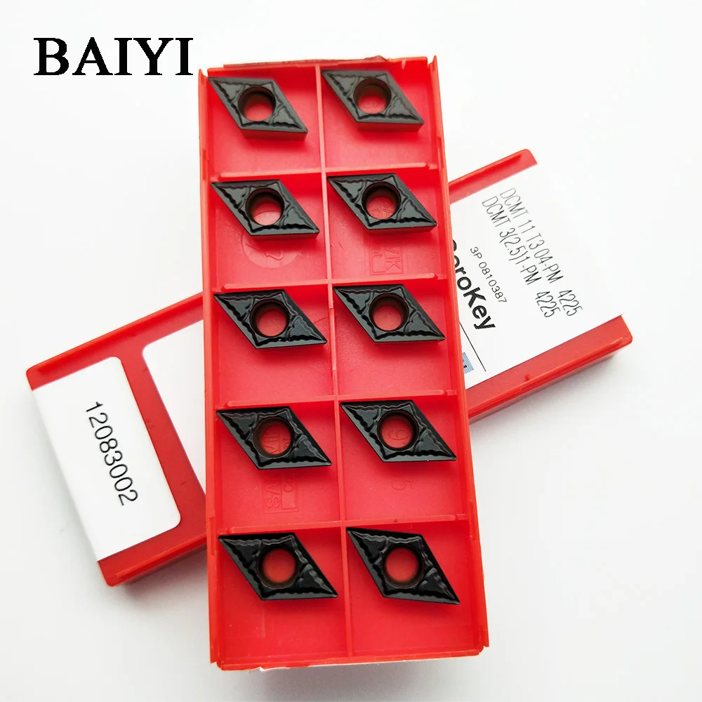 10 шт. DCMT11T304 карбидные Токарные Вставки DCMT11T304-PM 4225 токарные инструменты
10 шт. DCMT11T304 карбидные Токарные Вставки DCMT11T304-PM 4225 токарные инструменты