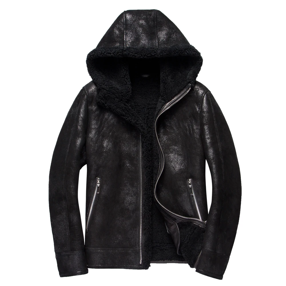 Мужская куртка из натуральной овечьей шкуры, зимняя теплая куртка из 100% натуральной овечьей шерсти, верхняя одежда черного цвета, 4XL
Мужская куртка из натуральной овечьей шкуры, зимняя теплая куртка из 100% натуральной овечьей шерсти, верхняя одежда черного цвета, 4XL