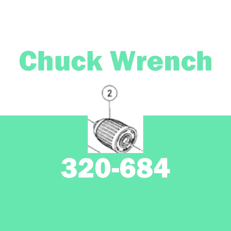 DRILL CHUCK Replace for Hitachi 320684 DV18DSL DV14DSL DS18DSL DS14DSL DS12DVB2 Electric Brake
DRILL CHUCK Replace for Hitachi 320684 DV18DSL DV14DSL DS18DSL DS14DSL DS12DVB2 Electric Brake