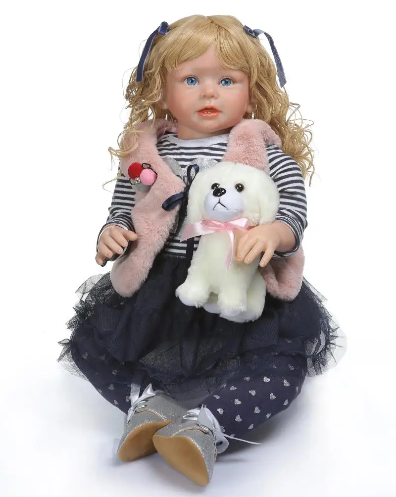 70cm silicone baby girl soft touch cloth body bebe doll reborn kids gift realistic reborn babies dolls fashion clothes model
70cm silicone baby girl soft touch cloth body bebe doll reborn kids gift realistic reborn babies dolls fashion clothes model