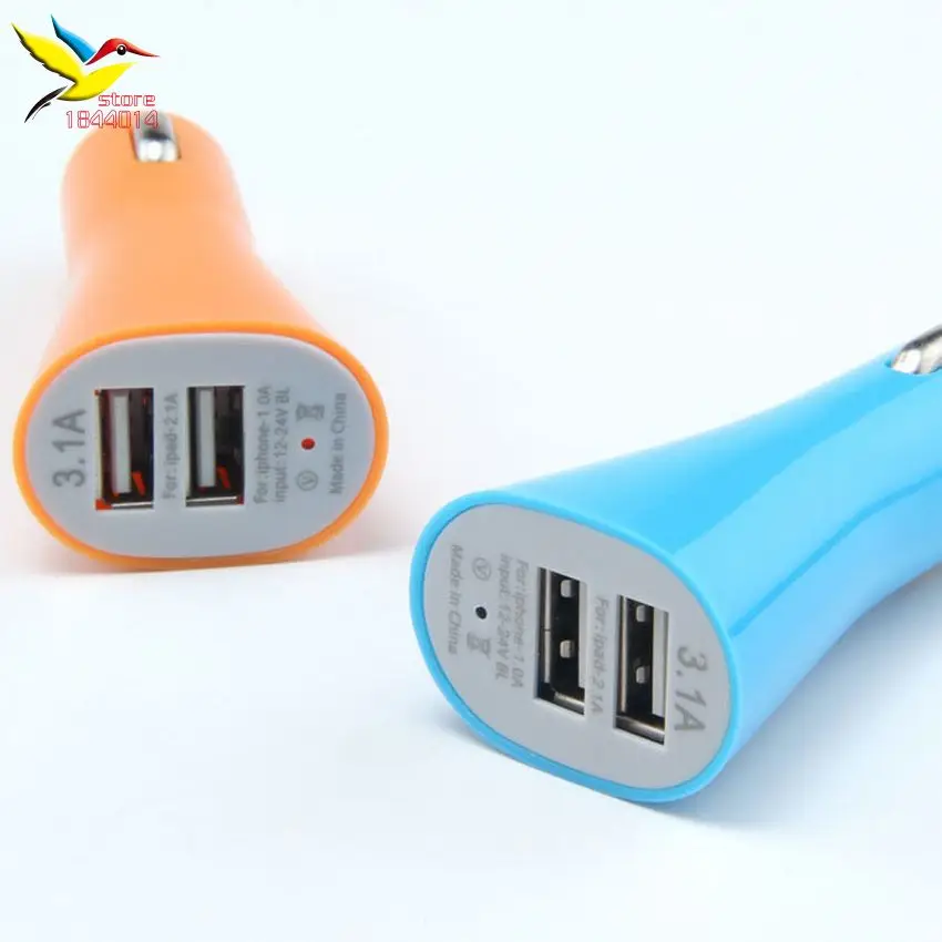 Оптовая продажа, автомобильное зарядное устройство USB с двумя портами, 3.1A цветное автомобильное зарядное устройство для iPhone 7 6 5 5S 4S Samsung s6 s4 s5...
Оптовая продажа, автомобильное зарядное устройство USB с двумя портами, 3.1A цветное автомобильное зарядное устройство для iPhone 7 6 5 5S 4S Samsung s6 s4 s5...