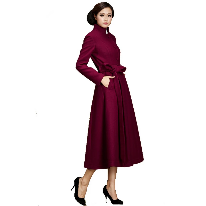 2019 Winter New Arrive High Quality 3 Solid Color Thin Women Cashmere Wool Warm Trench Noble Sashes Slim Long Maxi Coat Female
2019 Winter New Arrive High Quality 3 Solid Color Thin Women Cashmere Wool Warm Trench Noble Sashes Slim Long Maxi Coat Female