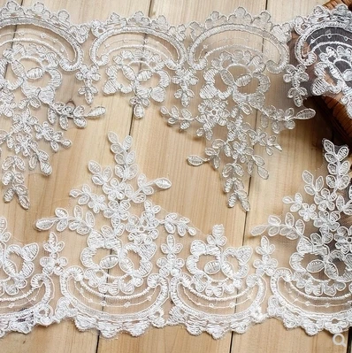 Pure White Lace Accessories Bride Handmade Diy Material Wedding Head Jewelry Decorative Flowers Long 6 yards
Pure White Lace Accessories Bride Handmade Diy Material Wedding Head Jewelry Decorative Flowers Long 6 yards