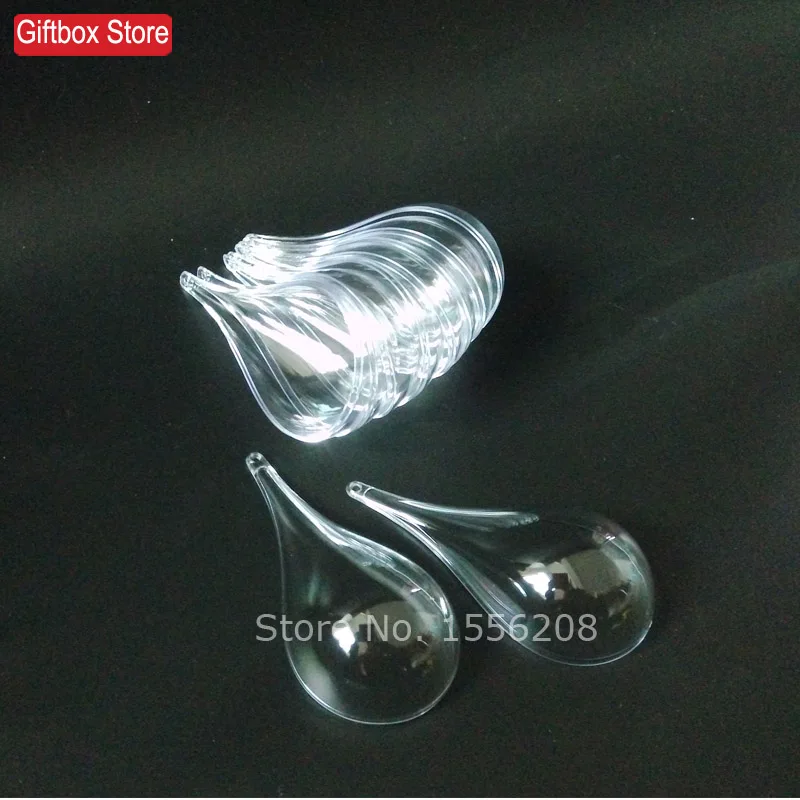 Transparent Water Drops Shaped Candy Boxes Wedding Boxes Packaging Plastic Chocolate Boxes 110*54mm
Transparent Water Drops Shaped Candy Boxes Wedding Boxes Packaging Plastic Chocolate Boxes 110*54mm