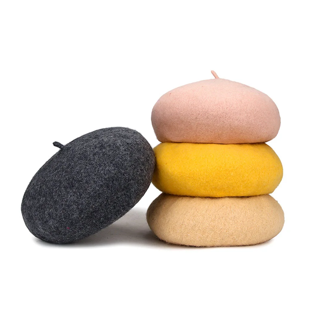 New Wool Women Beret Hat Red Fashion Winter Hat Berets for Lady Korean Style Painter Boonet Solid Muts Cute Cap Party Headwear
New Wool Women Beret Hat Red Fashion Winter Hat Berets for Lady Korean Style Painter Boonet Solid Muts Cute Cap Party Headwear