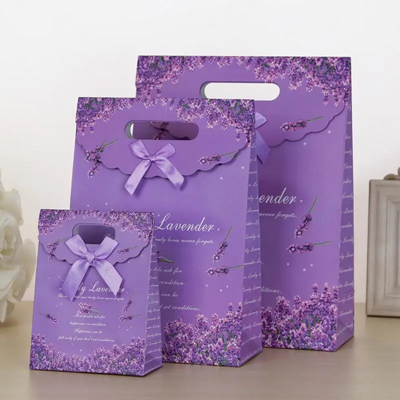 20pcs/lot Purple Flower Paper Gift Bag with Ribobn Bow Wedding Valentine's Day Candy Bag Birthday Party Gift Bag
20pcs/lot Purple Flower Paper Gift Bag with Ribobn Bow Wedding Valentine's Day Candy Bag Birthday Party Gift Bag