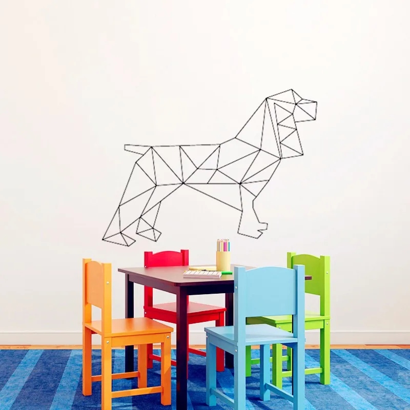 Geometric Dog Wall Sticker Geometry Animal Series Decals 3D Visual Effects Vinyl Wall Art Custom Home Decor X220
Geometric Dog Wall Sticker Geometry Animal Series Decals 3D Visual Effects Vinyl Wall Art Custom Home Decor X220