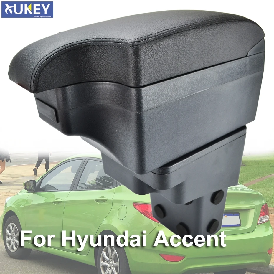 Car Styling Black Center Console Box For Hyundai Accent 2011 - 2017 New Armrest 2013 2015
Car Styling Black Center Console Box For Hyundai Accent 2011 - 2017 New Armrest 2013 2015