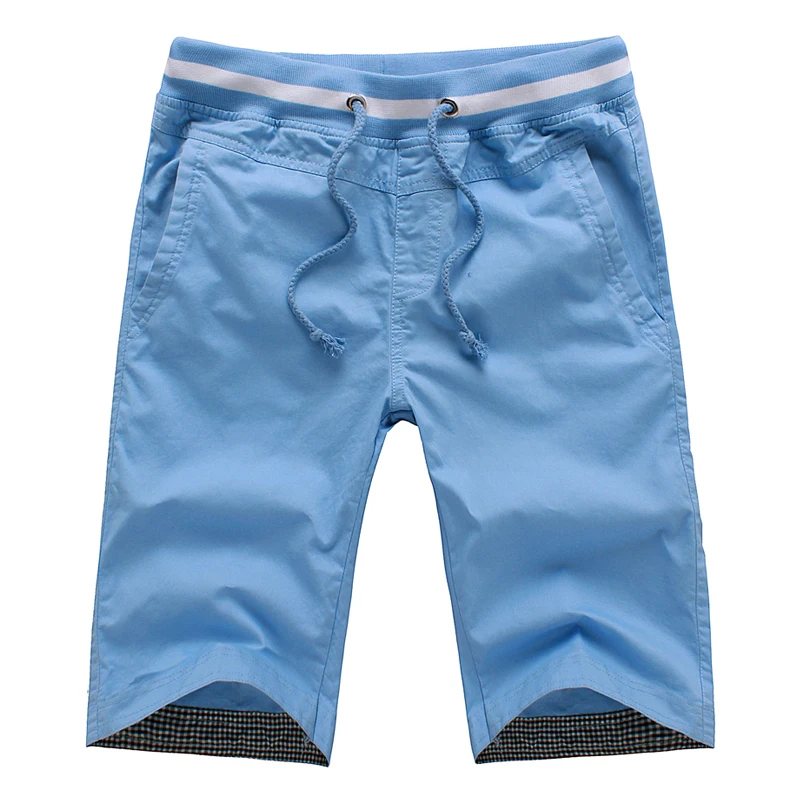 2019 Summer Men Shorts Fine Cotton Grid Contrast Color Slim Male Beach Shorts / Men's Pure Color Casual Shorts / Male Shorts
2019 Summer Men Shorts Fine Cotton Grid Contrast Color Slim Male Beach Shorts / Men's Pure Color Casual Shorts / Male Shorts