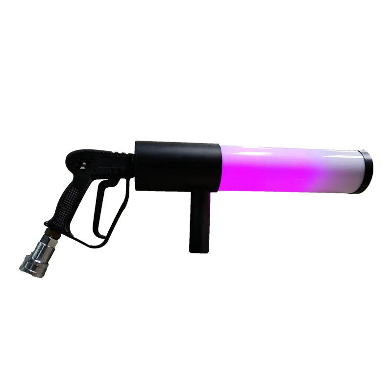 

LED CO2 Gas Column Gun Bar Dj Atmosphere Disco Special Effects Props CO2 Handheld Light-emitting Spray Gun Wedding Stage Lights