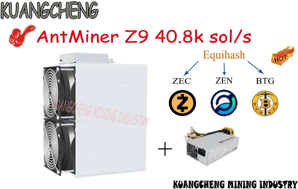 old 90% new asic ANGCHENG AntMiner Z9 42k sol/s with PSU Equivalent to four Antminer z9 mini can dig ZEC ZEN BTG BTc coins
old 90% new asic ANGCHENG AntMiner Z9 42k sol/s with PSU Equivalent to four Antminer z9 mini can dig ZEC ZEN BTG BTc coins