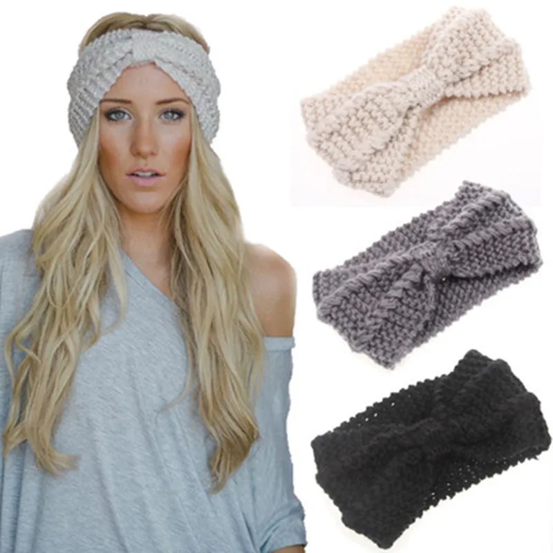 Winter Warmer Ear Knitted Headband Turban For Lady Women Crochet Bow Stretch Hairband Headwrap Hair Accessories
Winter Warmer Ear Knitted Headband Turban For Lady Women Crochet Bow Stretch Hairband Headwrap Hair Accessories