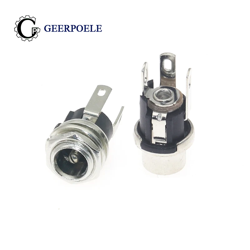 10 pcs/lot DC-025M No Screw Thread 30V 5A Power Outlet Connectors Jack Socket Female Interface Mount Plug Adapter Terminals Wire
10 pcs/lot DC-025M No Screw Thread 30V 5A Power Outlet Connectors Jack Socket Female Interface Mount Plug Adapter Terminals Wire
