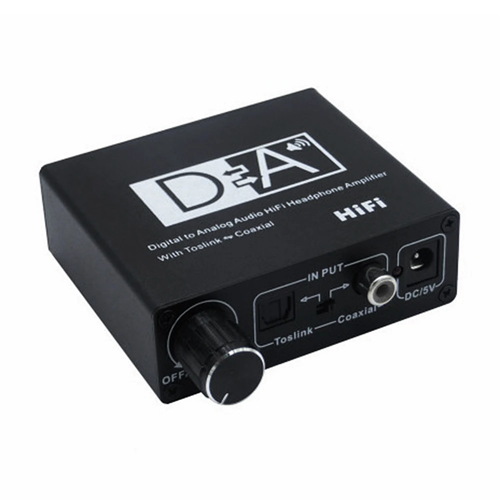 Цифро аналоговый аудио HiFi усилитель для Toslink коаксиальный US/EU/UK|amplifier phone|amplifier