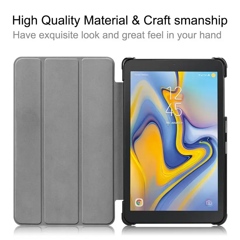 Ultra Slim Magnetic Case for Samsung Galaxy Tab A 8.0 T387 SM-T387 2018 8.0 inch Cover Funda Tablet PU Stand Case +Film+Pen
Ultra Slim Magnetic Case for Samsung Galaxy Tab A 8.0 T387 SM-T387 2018 8.0 inch Cover Funda Tablet PU Stand Case +Film+Pen