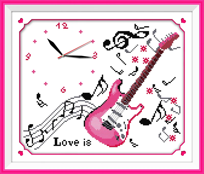 Набор для вышивки крестиком Love melody 14ct 11ct, настенные часы с принтом на холсте, вышивка «сделай сам», ручная работа
Набор для вышивки крестиком Love melody 14ct 11ct, настенные часы с принтом на холсте, вышивка «сделай сам», ручная работа