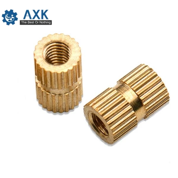 200Pcs M4/M5*L*OD6.3mm/ M5*L*OD7.2 Brass Insert Nut Injection Molding Copper Knurled Thread Inserts Nuts
200Pcs M4/M5*L*OD6.3mm/ M5*L*OD7.2 Brass Insert Nut Injection Molding Copper Knurled Thread Inserts Nuts
