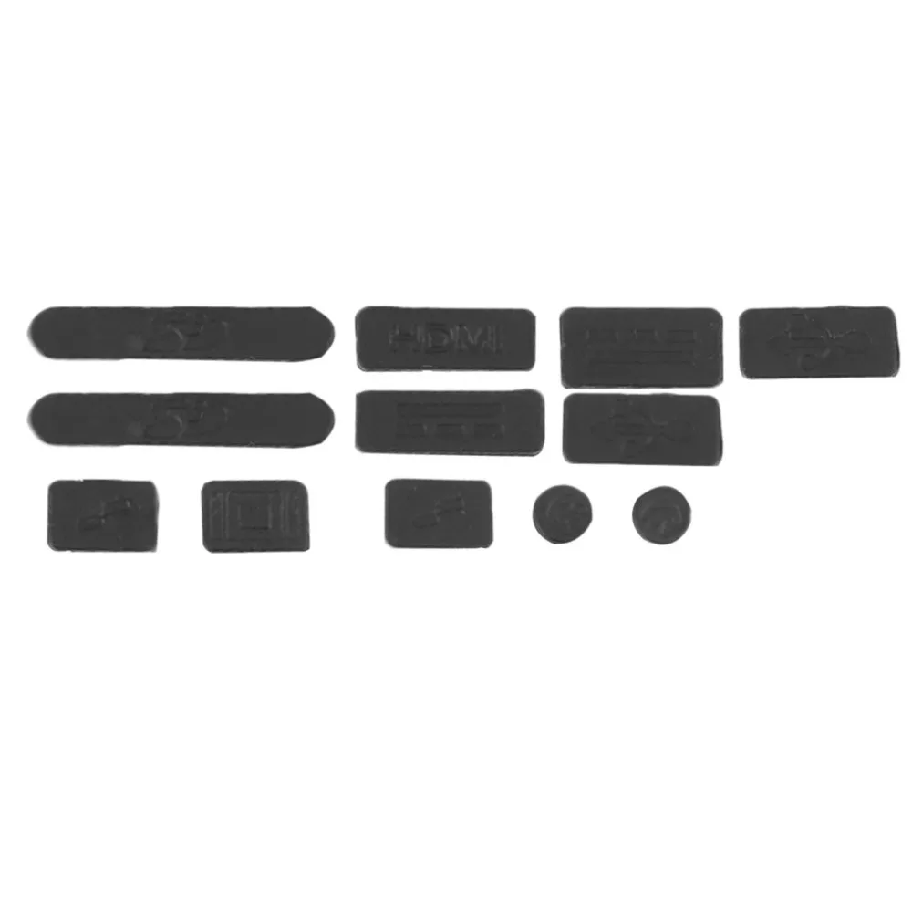 12pcs Soft Silicone Laptop Dust Stopper Dustproof Plug Cover For Lenovo B50 Essential G50 Yoga 520 Yg520 Ideapad Gs510p 310 | Мобильные