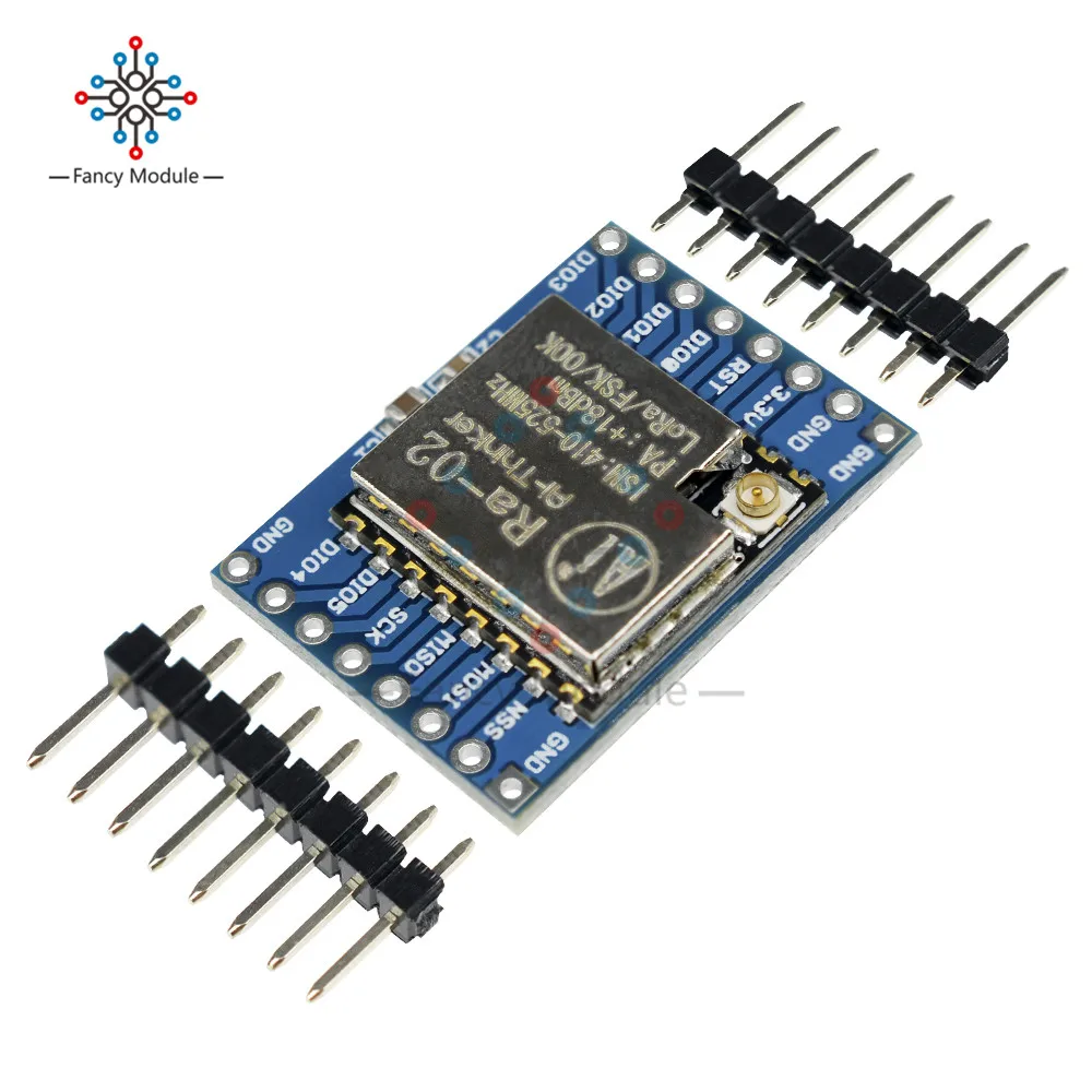 SX1278 LoRa модуль 433 м МГц 10 км Ra 02 Ai Thinker беспроводной спектр распространения разъем