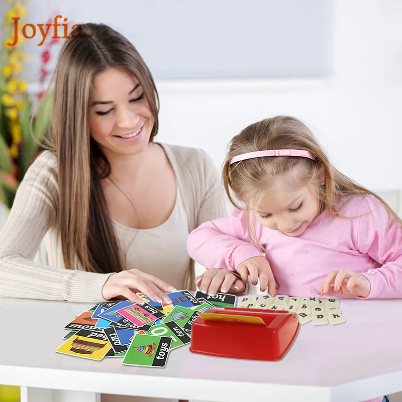 English Spelling Word Cards Teach Eduacational Game Toys Children's Cognitive Development Puzzles Toy Gift
English Spelling Word Cards Teach Eduacational Game Toys Children's Cognitive Development Puzzles Toy Gift