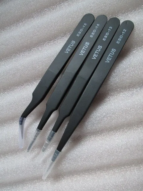 4pcs Stainless Steel Industrial Safe Anti-static Tweezers Tool Set Maintenance Tools Kits Electronic Component Repair Tool Set
4pcs Stainless Steel Industrial Safe Anti-static Tweezers Tool Set Maintenance Tools Kits Electronic Component Repair Tool Set