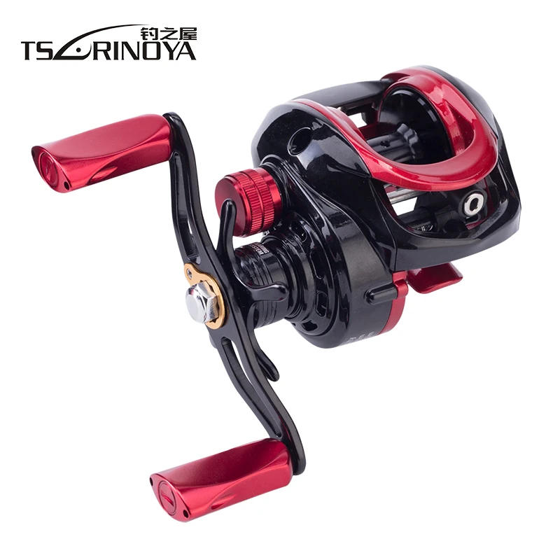 TSURINOYA XF150R/L Baitcasting Fishing Reels 6.6:1/10BB/4Kg Bait Casting Reel Deep Aluminum Alloy Spool Moulinet Peche RoundCoil
TSURINOYA XF150R/L Baitcasting Fishing Reels 6.6:1/10BB/4Kg Bait Casting Reel Deep Aluminum Alloy Spool Moulinet Peche RoundCoil