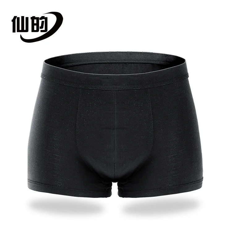 Graphene fiber Far Infra-red men's underpants Black Antibiosis dispel dampness Straight Physiology Underpants men boxers XD001
Graphene fiber Far Infra-red men's underpants Black Antibiosis dispel dampness Straight Physiology Underpants men boxers XD001