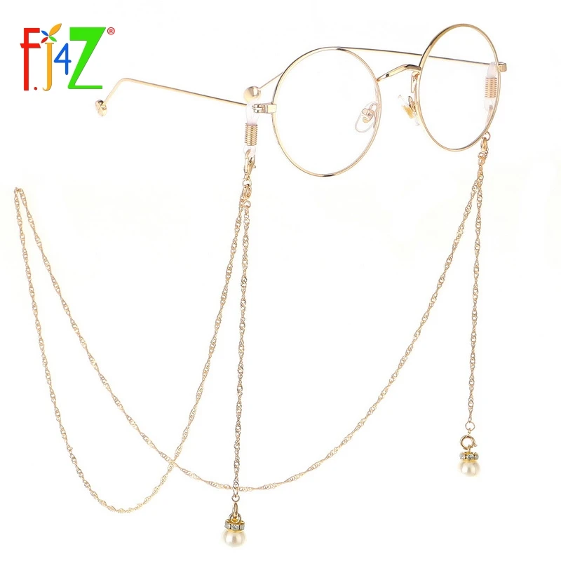 F.J4Z Fashion Gorgeous Simulated Pearl Pendant Charm Glasses Chain For Women Styled Eyewear Lanyard Holder Straps
F.J4Z Fashion Gorgeous Simulated Pearl Pendant Charm Glasses Chain For Women Styled Eyewear Lanyard Holder Straps