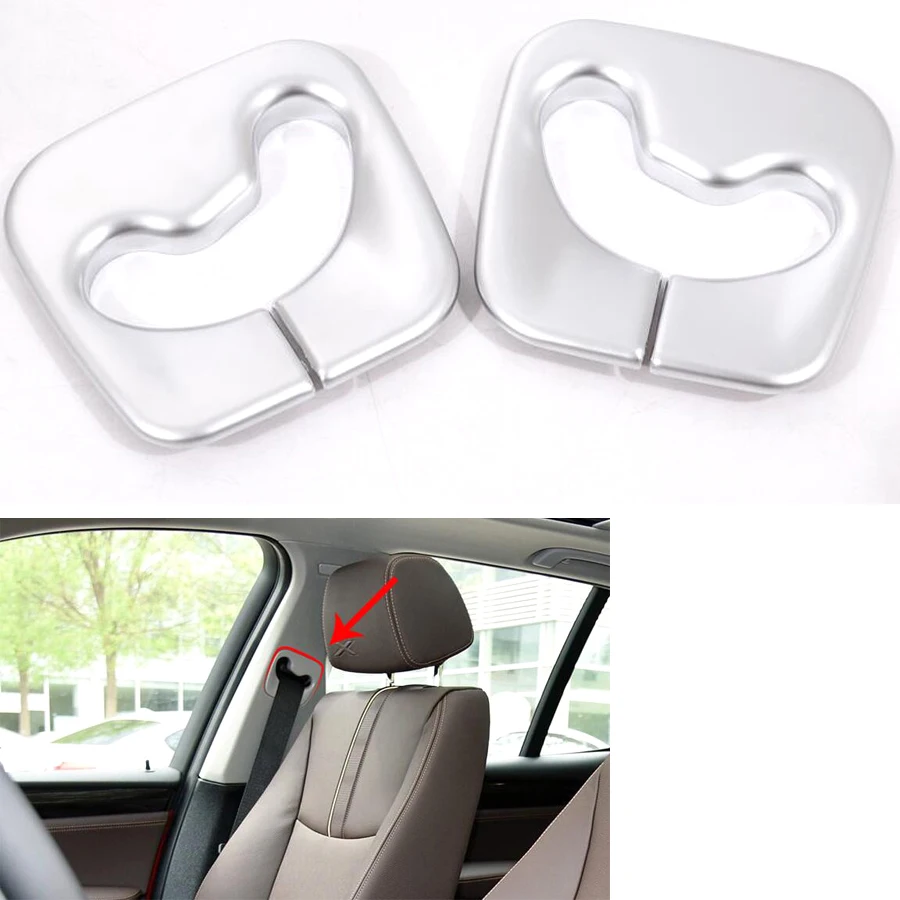YAQUICKA 2Pcs/set Car Interior Front Seat Safety Belt Cover Trim Chromium Styling Bezel Fit For BMW X3 2011-2017 ABS
YAQUICKA 2Pcs/set Car Interior Front Seat Safety Belt Cover Trim Chromium Styling Bezel Fit For BMW X3 2011-2017 ABS