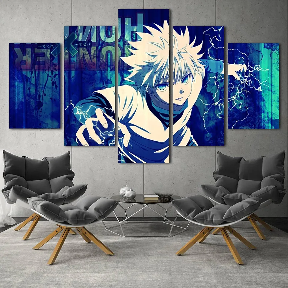 Home Decor Hd Print Wall Artwork 5 Piece Hunter X Hunter Painting Picture Modular Modern Canvas Animation Poster For Living Room
Home Decor Hd Print Wall Artwork 5 Piece Hunter X Hunter Painting Picture Modular Modern Canvas Animation Poster For Living Room