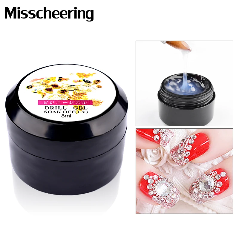1 Box 8 ML Glitter Rhinestones Glue UV Gel Nail Polish Adhesives Super Sticky Nail Varnish Use For Jewelry Decoration DIY Tools
1 Box 8 ML Glitter Rhinestones Glue UV Gel Nail Polish Adhesives Super Sticky Nail Varnish Use For Jewelry Decoration DIY Tools