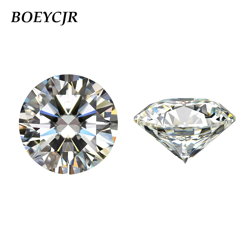 BOEYCJR 2ct 8mm F Color Round Brilliant Cut Moissanite Loose Stone VVS1 Excellent Cut Jewelry Making Stone Engagement Ring
BOEYCJR 2ct 8mm F Color Round Brilliant Cut Moissanite Loose Stone VVS1 Excellent Cut Jewelry Making Stone Engagement Ring