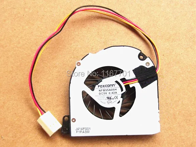 100% Original Laptop/Notebook CPU Cooling Fan For HP All in one 100 eu 100eu NFB55A05H J414F001 F1FA3M 0.42A 3pin Cooler
100% Original Laptop/Notebook CPU Cooling Fan For HP All in one 100 eu 100eu NFB55A05H J414F001 F1FA3M 0.42A 3pin Cooler
