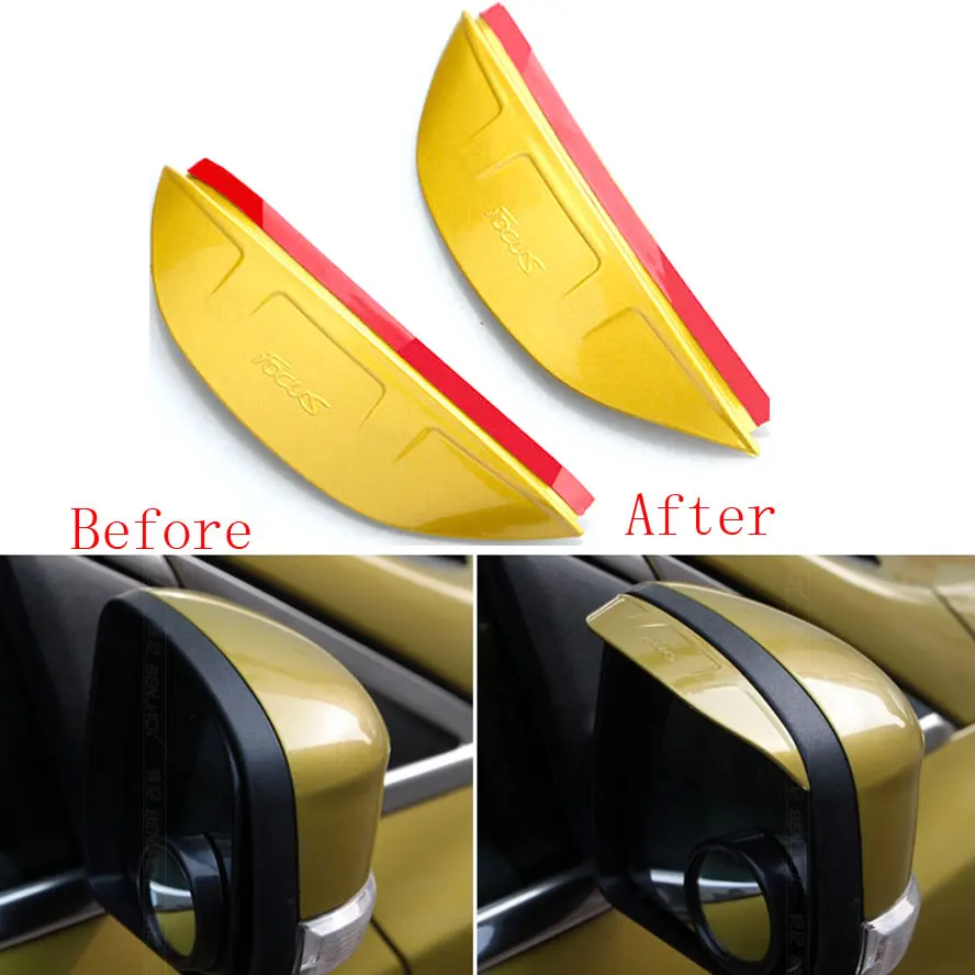 New ABS Car Rearview Side Mirror Shield Rain Board Sun Visor Shade Cover For Focus 2014-2015 Car Styling Auto Accessories
New ABS Car Rearview Side Mirror Shield Rain Board Sun Visor Shade Cover For Focus 2014-2015 Car Styling Auto Accessories