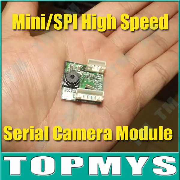 JPEG SPI Камера высокое Скорость последовательный модуль с объективом tm s406 Cam pcb