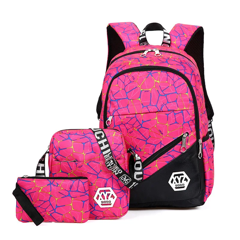 High Quality Nylon School Bags Fashion kid School Backpack for Teenagers Girls Boys schoolbag Laptop backpacks mochila escolar
High Quality Nylon School Bags Fashion kid School Backpack for Teenagers Girls Boys schoolbag Laptop backpacks mochila escolar