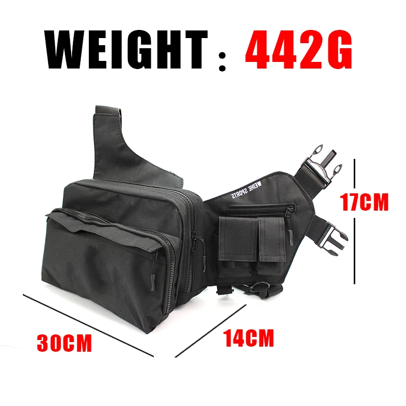 Multifunctional Fishing Bag Waist Fishing Lure Tackle Bag BackPack Crossbody Sling Bag Fly Reel Line Waterproof Fabrics Pockets
Multifunctional Fishing Bag Waist Fishing Lure Tackle Bag BackPack Crossbody Sling Bag Fly Reel Line Waterproof Fabrics Pockets