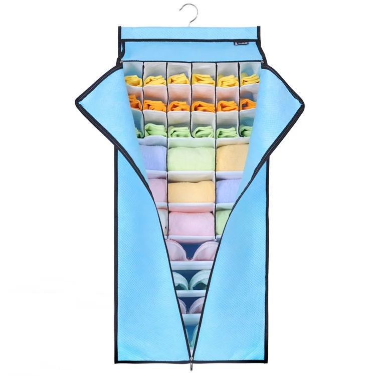 Zipper Gate Storage Bags All-In-One Multilayer Hanging Closet Cabin Bedroom Diversified Pocket Grid Organizer
Zipper Gate Storage Bags All-In-One Multilayer Hanging Closet Cabin Bedroom Diversified Pocket Grid Organizer