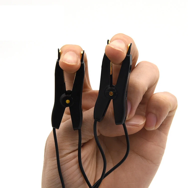 Medical Electro Shock Clitoris Nipple Clamps Sex Products Electric Stimulation Powerful Steel Wire Spiral Breast Clip Toys | Красота и
