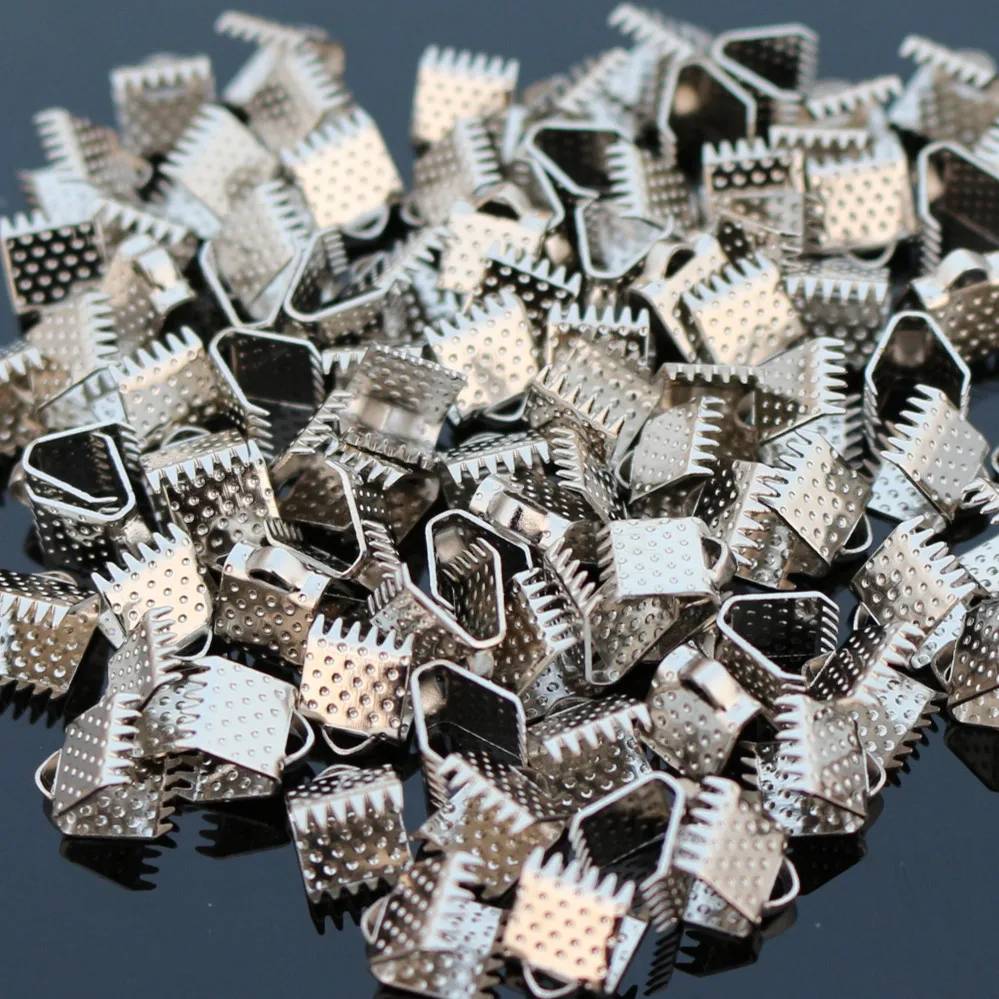 100pcs/pack Jewelry Findings Components Accessories Textured End Caps Crimp Beads Clasp Fit Choker Necklace DA009
100pcs/pack Jewelry Findings Components Accessories Textured End Caps Crimp Beads Clasp Fit Choker Necklace DA009