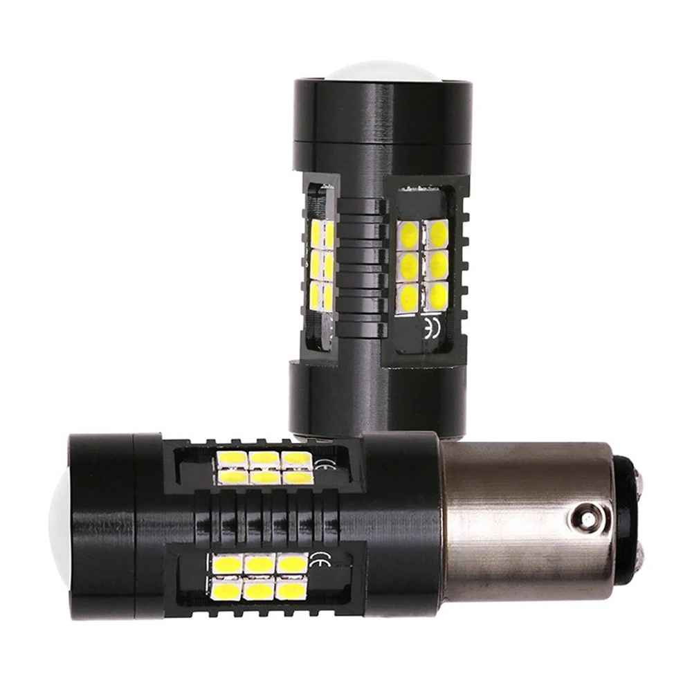 2pcs 1200Lm 1157 BAY15D Led P21/5W LED Bulbs Turn Signal 21SMD 3030 Car Lights Stop Tail Lamp Red Amber White Motorcycle Signal
2pcs 1200Lm 1157 BAY15D Led P21/5W LED Bulbs Turn Signal 21SMD 3030 Car Lights Stop Tail Lamp Red Amber White Motorcycle Signal
